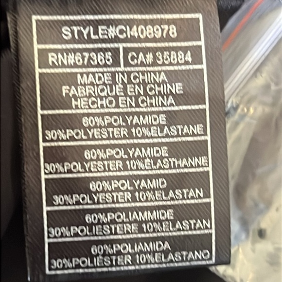 Cupcakes & Cashmere Janna Burnout Velvet Shift w/Split Sleeves Black SZ Small - Picture 10 of 10